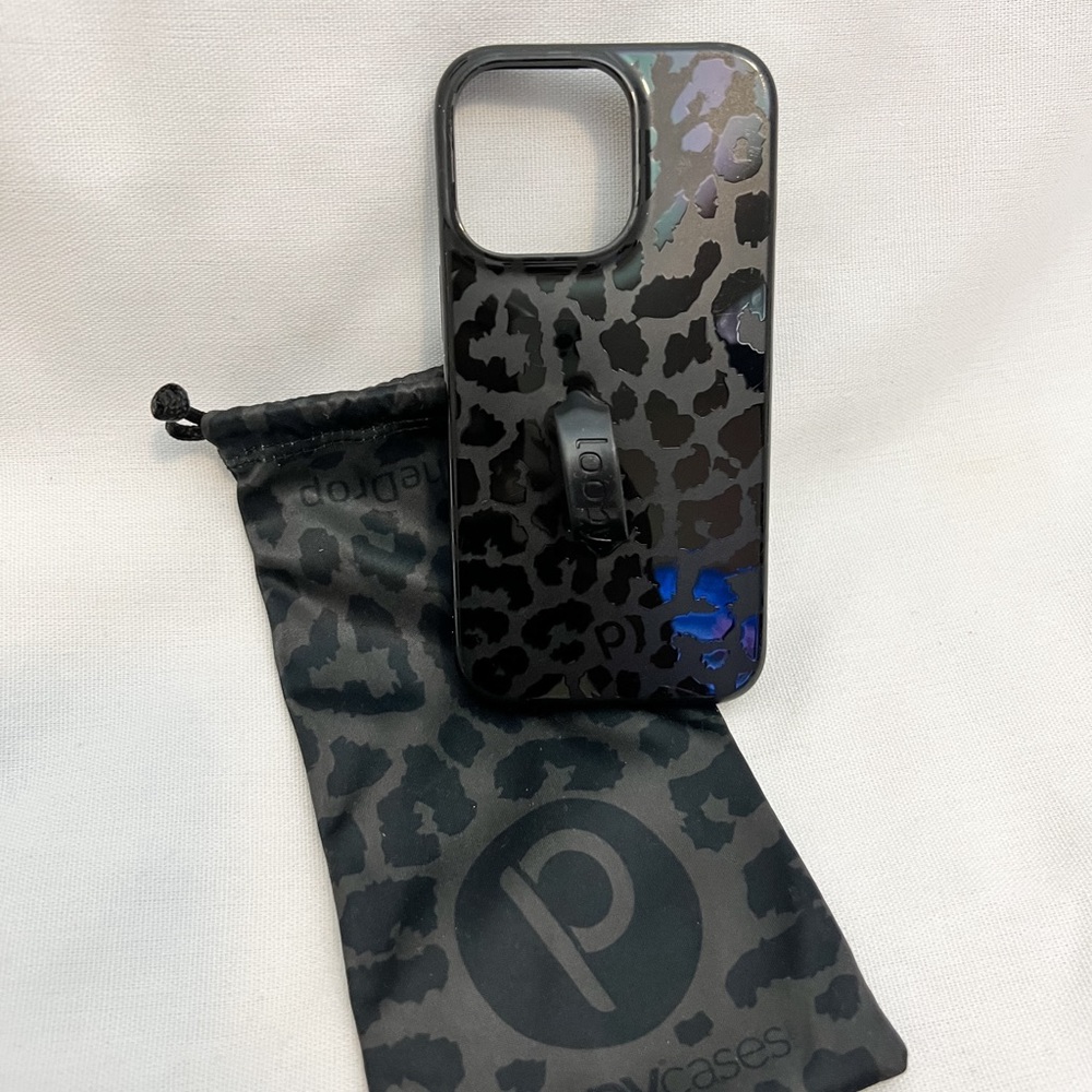 iPhone 13 Pro Loopy Case - Midnight Leopard